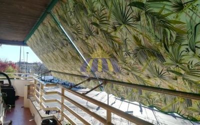 Instalación de toldo Stor y toldo extensible en Vallecas – Hipertoldos 2019