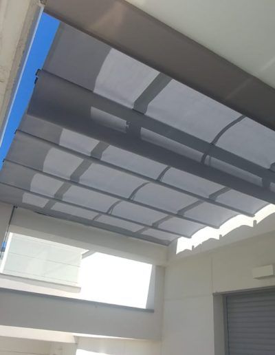 Instalación de pérgola en chalet de Majadahonda